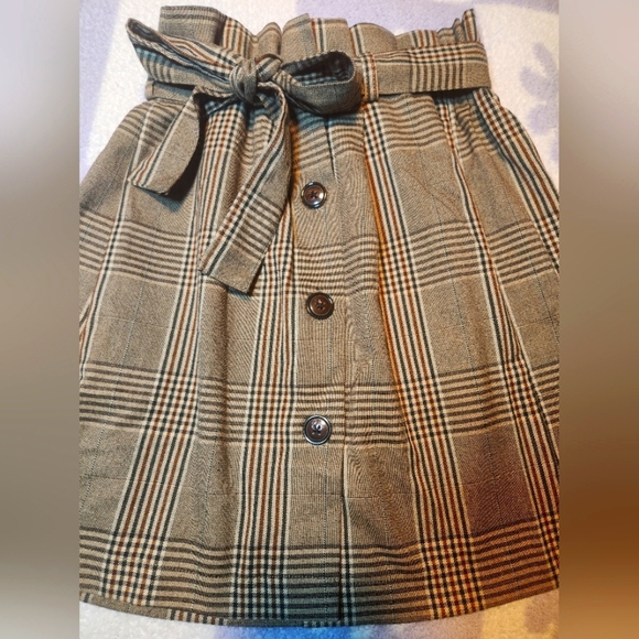 Urban Outfitters Penelope Plaid Skirt Size M Preppy Casual Fall - Picture 8 of 8